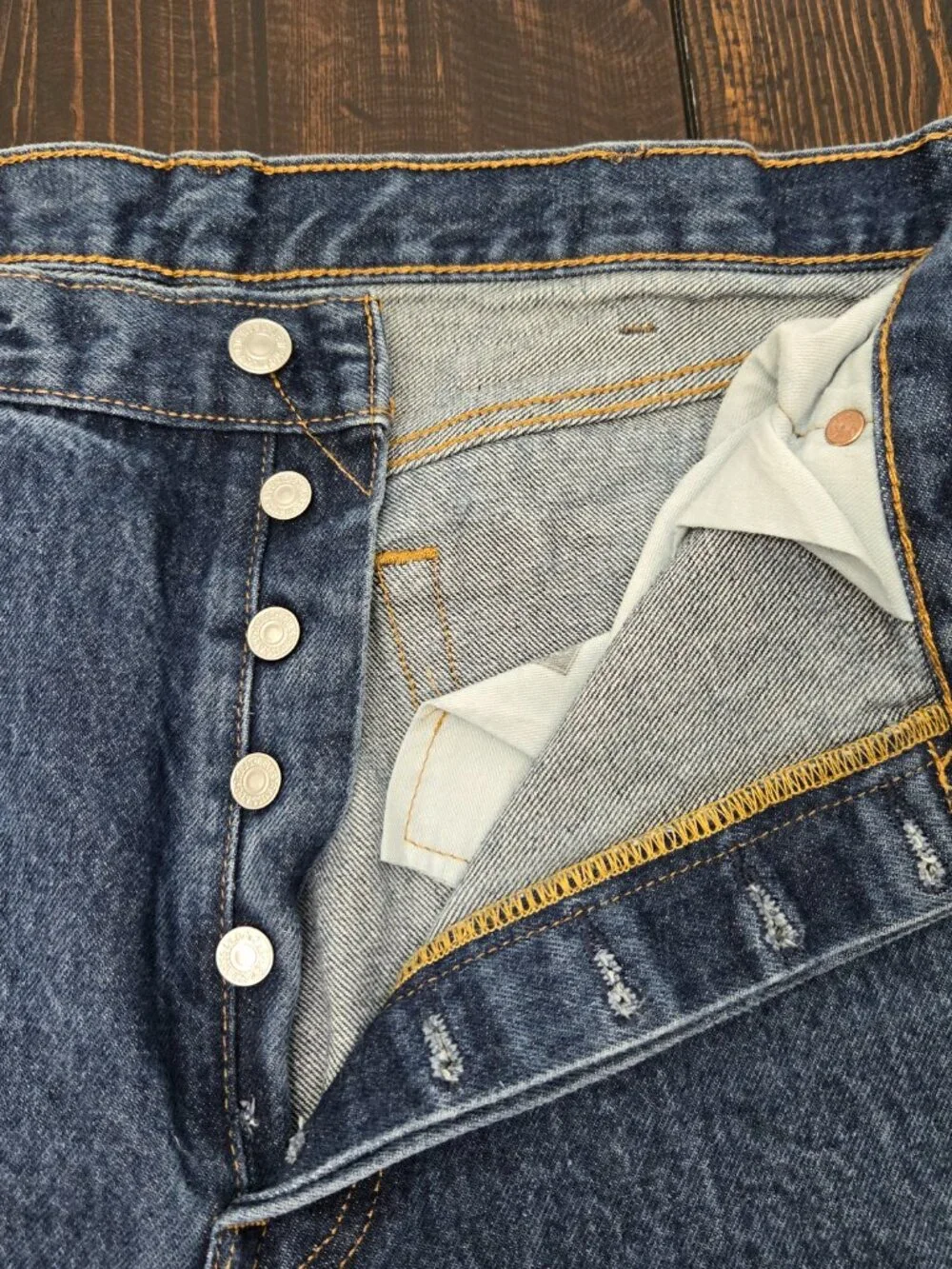 Lot of 2 Levis 501 Mens Jeans 36x34 Original Fit Blue Denim Button Fly Bundle